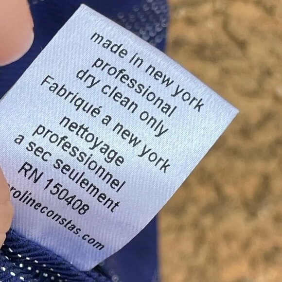 Caroline Constas     Appolonia Smocked Tiered Top SIZE XS - Picture 9 of 14